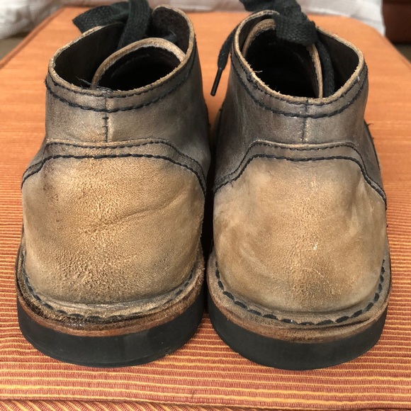 John Varvatos Hipster Chukka Dark Brown, Size 11